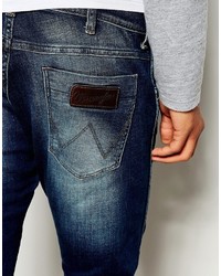 Wrangler Jeans Bryson Skinny Fit Distant Relation Stretch Dark Vintage