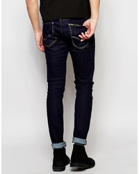 Lee Jeans Malone Superstretch Super Skinny Fit Blue Cause Rinse Wash