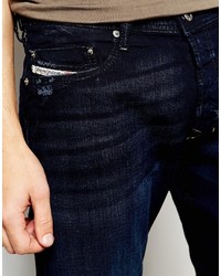 Diesel Jeans Tepphar 848d Skinny Fit Stretch Dark Indigo