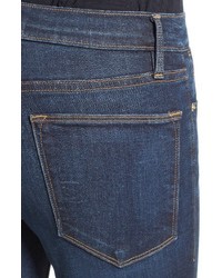 Frame Le High Skinny Front Split High Waist Jeans