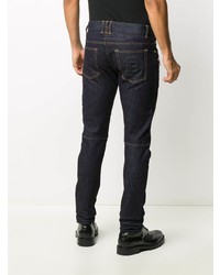 Balmain Low Rise Articulated Denim Jeans