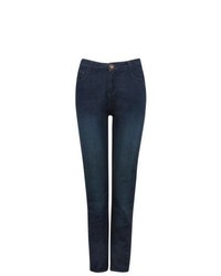 M&Co Dark Wash Indigo Jersey Jegging Jeans Denim 18