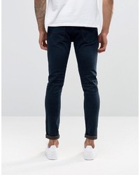 Lee Malone Super Skinny Jeans Raven Blue