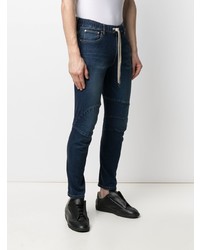 Attachment Mid Rise Skinny Jeans