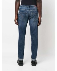 Dondup Mid Rise Slim Fit Jeans