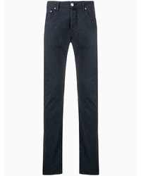 Jacob Cohen Mid Rise Straight Leg Jeans