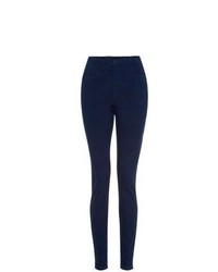 New Look Navy High Rise Skinny Jeans