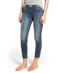 Hudson Jeans Nico Lace Up Crop Skinny Jeans