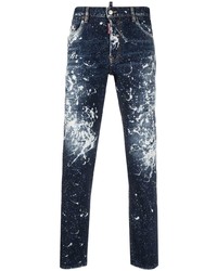 DSQUARED2 Paint Splatter Effect Jeans