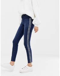 Only Pearl Side Panel Skinny Jeans