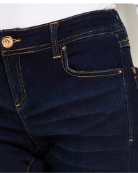 INC International Concepts Petite Skinny Curvy Fit Jeans Dark Wash