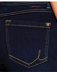 INC International Concepts Petite Skinny Curvy Fit Jeans Dark Wash