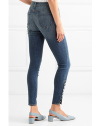 L'Agence Piper High Rise Skinny Jeans
