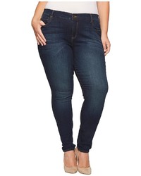 KUT from the Kloth Plus Size Diana Skinny Jeans In Systematic W Euro Base Wash Jeans