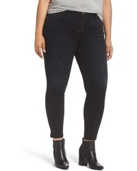 KUT from the Kloth Plus Size Release Hem Skinny Ankle Jeans