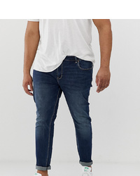 ASOS DESIGN Plus Skinny Jeans In Dark Wash
