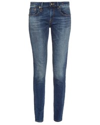 R 13 R13 Alison Mid Rise Skinny Jeans