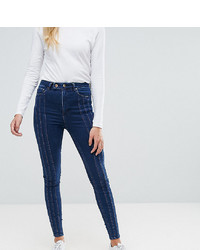 Asos Tall Ridley High Waist Skinny Jean With Triple Seams