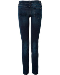 7 For All Mankind Seven For All Mankind Roxanne Skinny Jeans In High Dark Indigo