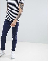 ASOS DESIGN Skinny Jeans In Navy