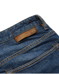 Incotex Slim Fit Washed Denim Jeans