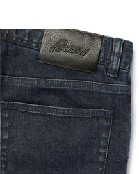 Brioni Slim Fit Washed Denim Jeans