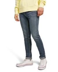 Topman Stretch Skinny Fit Jeans