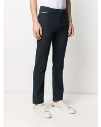 BOSS HUGO BOSS Structured Stretch Cotton Slim Jeans