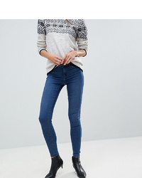 Vero Moda Tall Super Skinny Jean With Ankle Zip