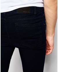 Pull&Bear Super Skinny Jeans In Indigo