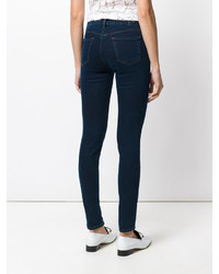 J Brand Super Skinny Mid Rise Jeans