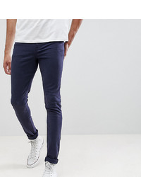 ASOS DESIGN Tall Super Skinny Jeans In Navy
