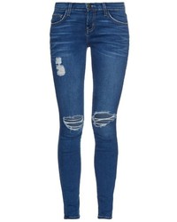 Current/Elliott The Ankle Mid Rise Super Skinny Jeans