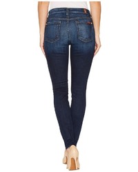7 For All Mankind The Ankle Skinny W Destroy In Aggressive Madison Ave 2 Jeans