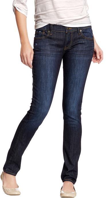 Old Navy Womens Size 2 The Diva Dark Blue Denim Jeans Slim Skinny Leg –  Parsimony Shoppes