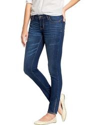 Old Navy The Rockstar Ankle Zip Jeans
