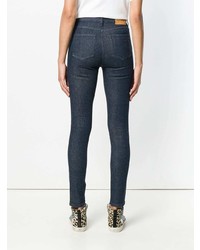 Kenzo Tiger Embroidered Skinny Jeans