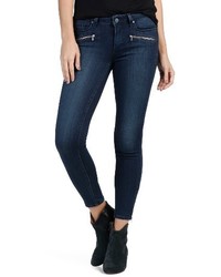 Paige Transcend Jane Zip Crop Skinny Jeans