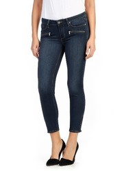 Paige Transcend Jane Zip Crop Ultra Skinny Jeans