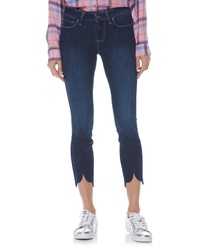 Paige Transcend Vintage Verdugo Raw Scallop Hem Crop Skinny Jeans