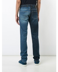 Lanvin Two Tone Contrast Skinny Jeans
