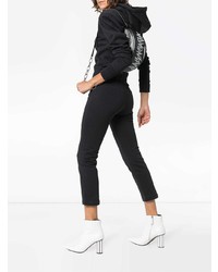 A Plan Mid Rise Cropped Slim Fit Jeans