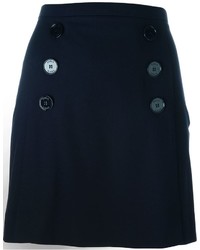 Sonia Rykiel Buttoned Mini Skirt