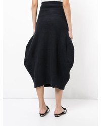 Comme des Garcons Comme Des Garons Fleece Effect Voluminous Skirt