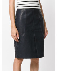 Closed Fitted Biker Skirt