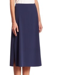 Akris Punto Laser Cut Midi Skirt