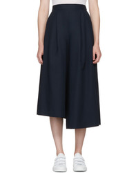 Enfold Navy Skirted Trousers