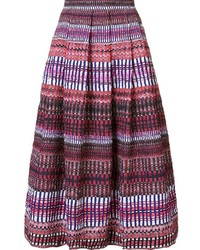 Saloni Tonal Pattern Full Skirt