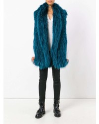Liska Sleeveless Fur Coat