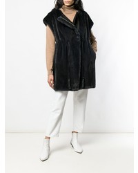 Liska Sleeveless Oversized Coat